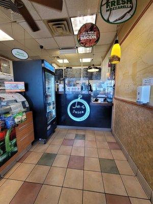 Store is inside Subways