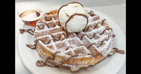 VaNutella waffle