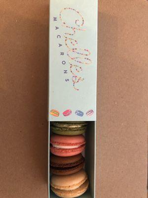 Chelles Macarons 6 flavors