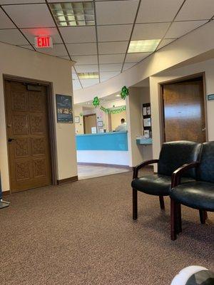 Inside lobby Labcorp