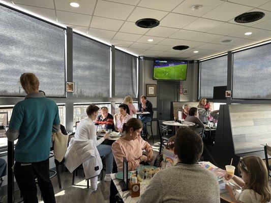 Another view of the interior of the Cafe.