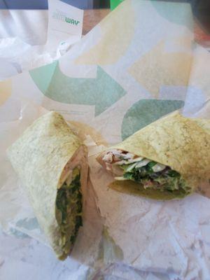 Cali Wrap. These used to be $7.99  Now they are just under $10. Ten dollars! Is this a joke Subway??