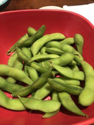 1. Edamame- very tender