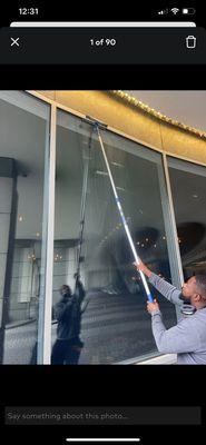 Window cleaning