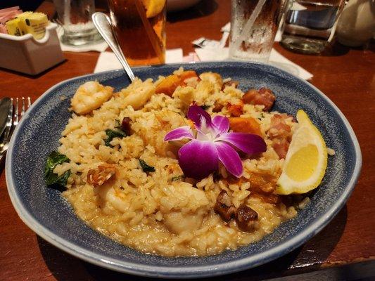 Seafood risotto