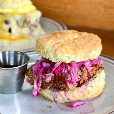 BBQ Biscuit. Photo by @martiwantsmore