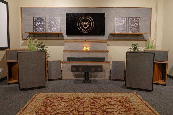 Klipsch Heritage display With Cornwall IV