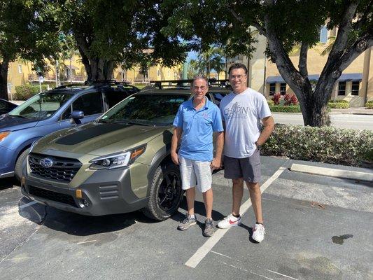 Check out Don's new ride a 2022 Subaru Outback Wilderness! Great looking Subaru Don!