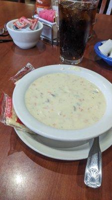 Cream of mushroom soup