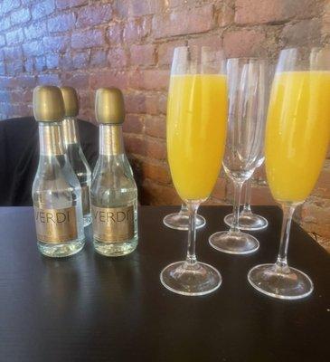 Free Mimosa before 12pm everyday