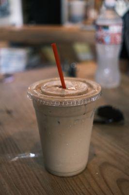 Dirty Iced Chai Latte