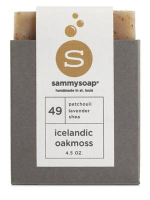 Icelandic Oakmoss Wrapped Bar Soap by sammysoap