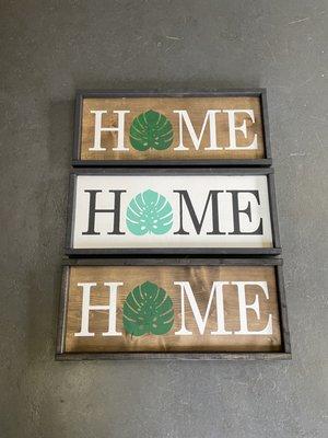 handmade wood signs