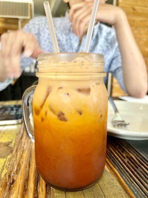 Thai tea, super sweet like most Thai teas