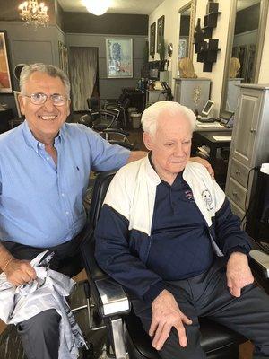 The great New York Yankees and Hall of Famer  Whitey Ford and a friend for over 40 years