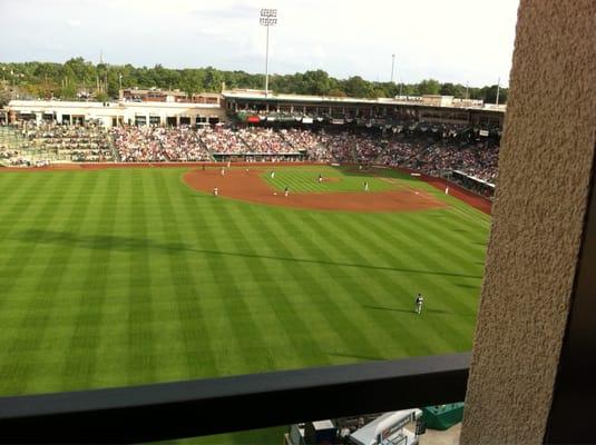 View from the suite.