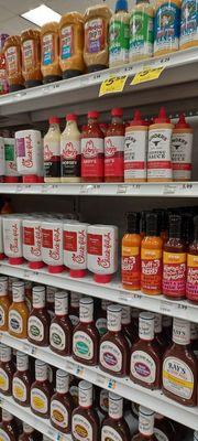 I like their specialty sauce section! I got the Whataburger spicy ketchup today.