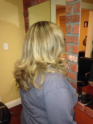 Color, cut, and blowout by Svetlana