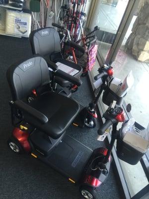 Pride Scooters in Stock. Best Prices in town!