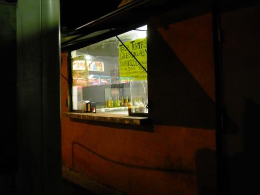 Another view of outdoor food window