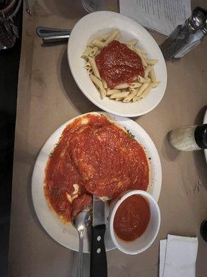 Breaded Chicken Parmesan