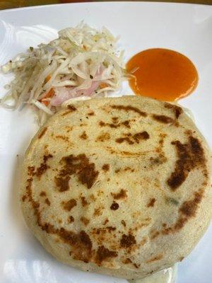 Loroco Pupusa