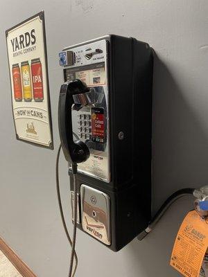 The world's last pay phone!