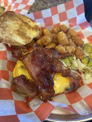 Double Bacon Smashburger feature