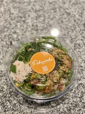 IG @hangrytrails.us (Poke bowl Large)