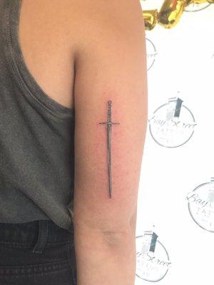 Sword Tattoo by Walt