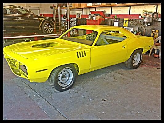 Cuda being restored.