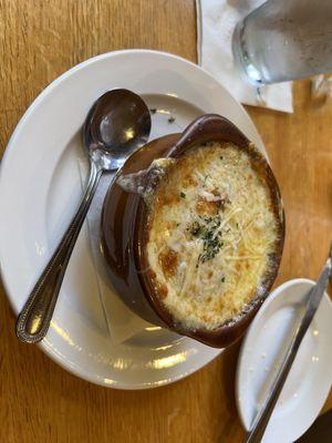 Sweet onion soup