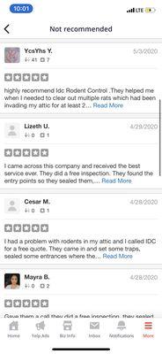 Please check out customer testimonials! (yelp didn't post for some odd reason)