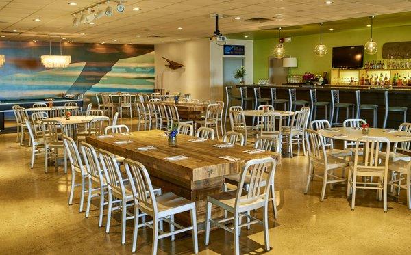 Whaler Lounge offers a full bar, pool table and ample seating