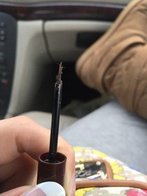 Tried mixing the inside of the liquid eyeliner but its just clumpy inside. Why you selling old products?