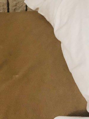 More stains on another bed