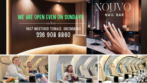 best nail salon to relax