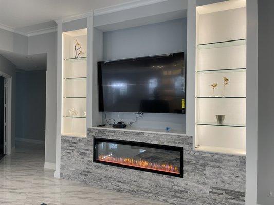 Fun wall unit system