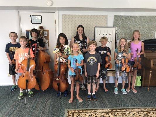 Group String Ensembles for beginning to advanced instrumentalists.