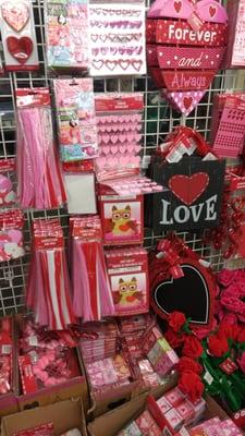 Great decor selection for Valentine's Day too.