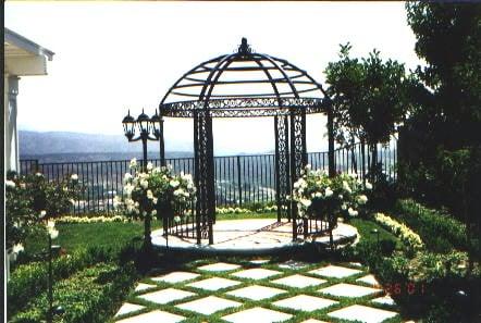 Gate and Gazebo