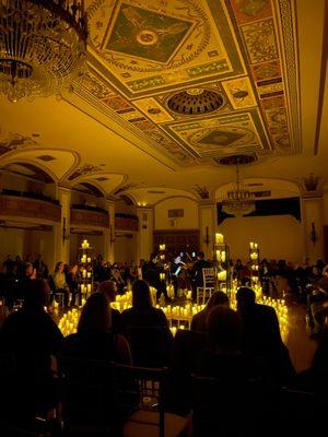 Masonic Temple Candlelight Concert @ Crystal Ballroom