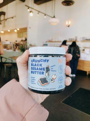 Crunchy Black Sesame Butter