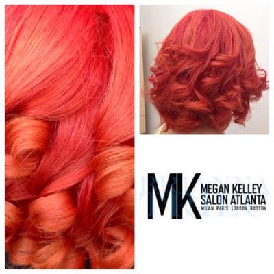 Jessica's vibrant red curls!