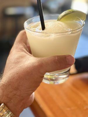 Happy Hour frozen Margarita $7