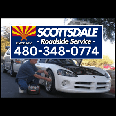 Stuck on the road? We got you covered 24/7 at Scottsdale Roadside Service