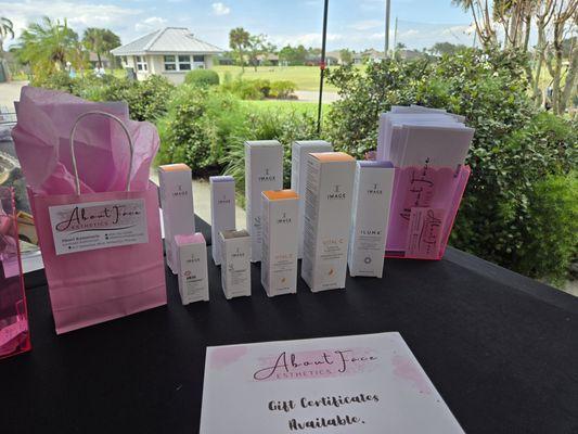 About Face Esthetics proudly uses IMAGE skin care products