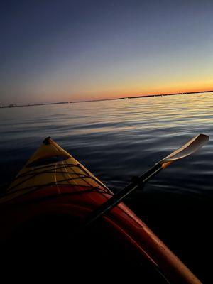 Fullmoon Shem creek kayak tour