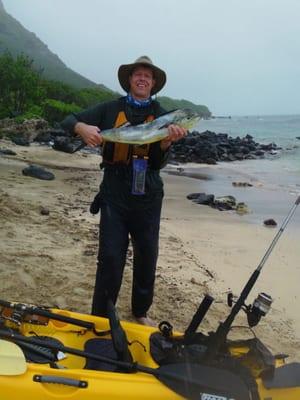 If you are a fisherman, you need a healthy back.
    Acupuncture helps relieve pain and keep you on the game!
  Hawaii's kayak fisherman. S