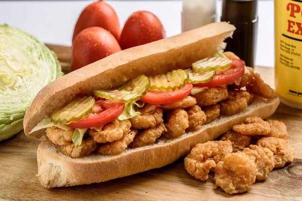 award winning fried shrimp po boy!